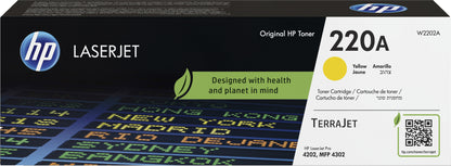 HP 220A Yellow Original LaserJet Toner Cartridge