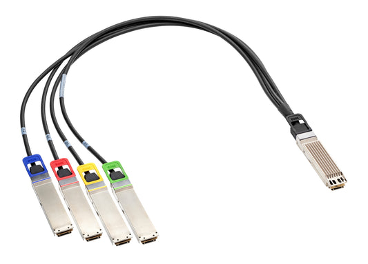 HPE InfiniBand NDR/Ethernet OSFP to 2xOSFP 2.5m Splitter Direct Attach Copper Cable