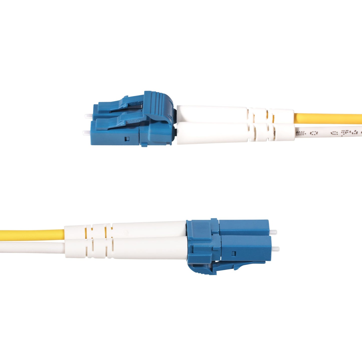 StarTech.com 15m (49.2ft) LC to SC (UPC) OS2 Single Mode Duplex Fiber Optic Cable, 9/125µm, 100G, Bend Insensitive, Low Insertion Loss - LSZH Fiber Jumper Cord