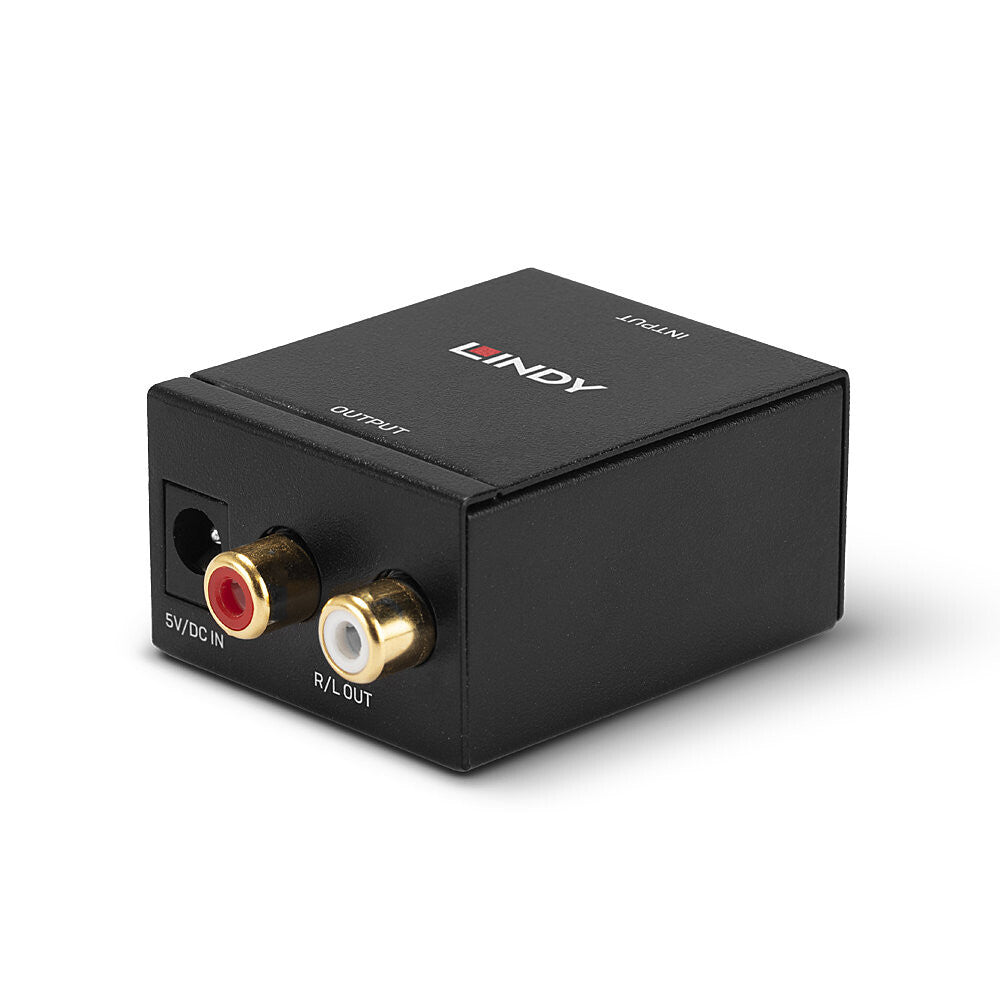 Lindy TosLink (Optical) and Coaxial to Phono DAC