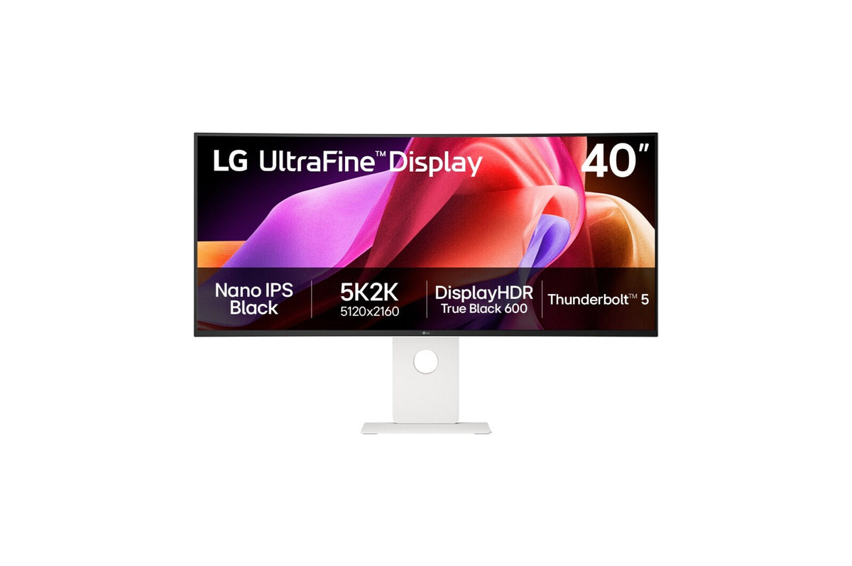 LG 40U990A-W computer monitor 100.8 cm (39.7") 5120 x 2160 pixels WUHD LCD Black