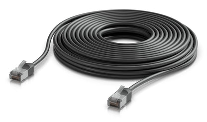 Ubiquiti UACC-Cable-Patch-Outdoor-C6A-12M-BK networking cable Black Cat6a F/UTP (FTP)