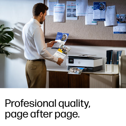 HP OfficeJet Pro 8134e Wireless All-in-One Color Printer, Instant Ink; Two-sided printing