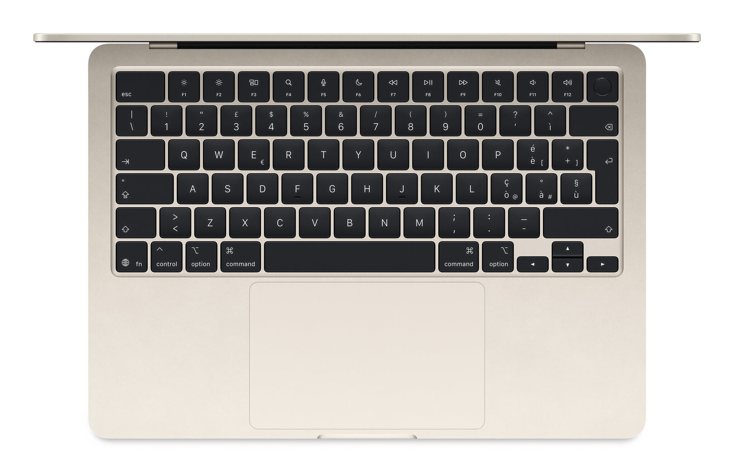 Apple MacBook Air 13-inch : M4 chip with 10-core CPU and 10-core GPU, 24GB, 512GB SSD - Starlight