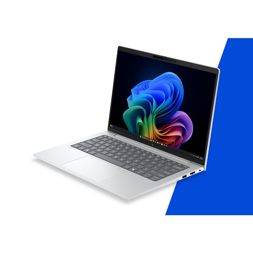 HP EliteBook 6 G2q 14 Next Gen AI Copilot+ PC Snapdragon X2P-64-100 Laptop 35.6 cm (14") WUXGA 16 GB LPDDR5x-SDRAM 512 GB SSD Wi-Fi 7 (802.11be) Windows 11 Pro Silver