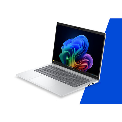 HP EliteBook 6 G2q 14 Next Gen AI Copilot+ PC Snapdragon X2P-64-100 Laptop 35.6 cm (14") WUXGA 16 GB LPDDR5x-SDRAM 512 GB SSD Wi-Fi 7 (802.11be) Windows 11 Pro Silver