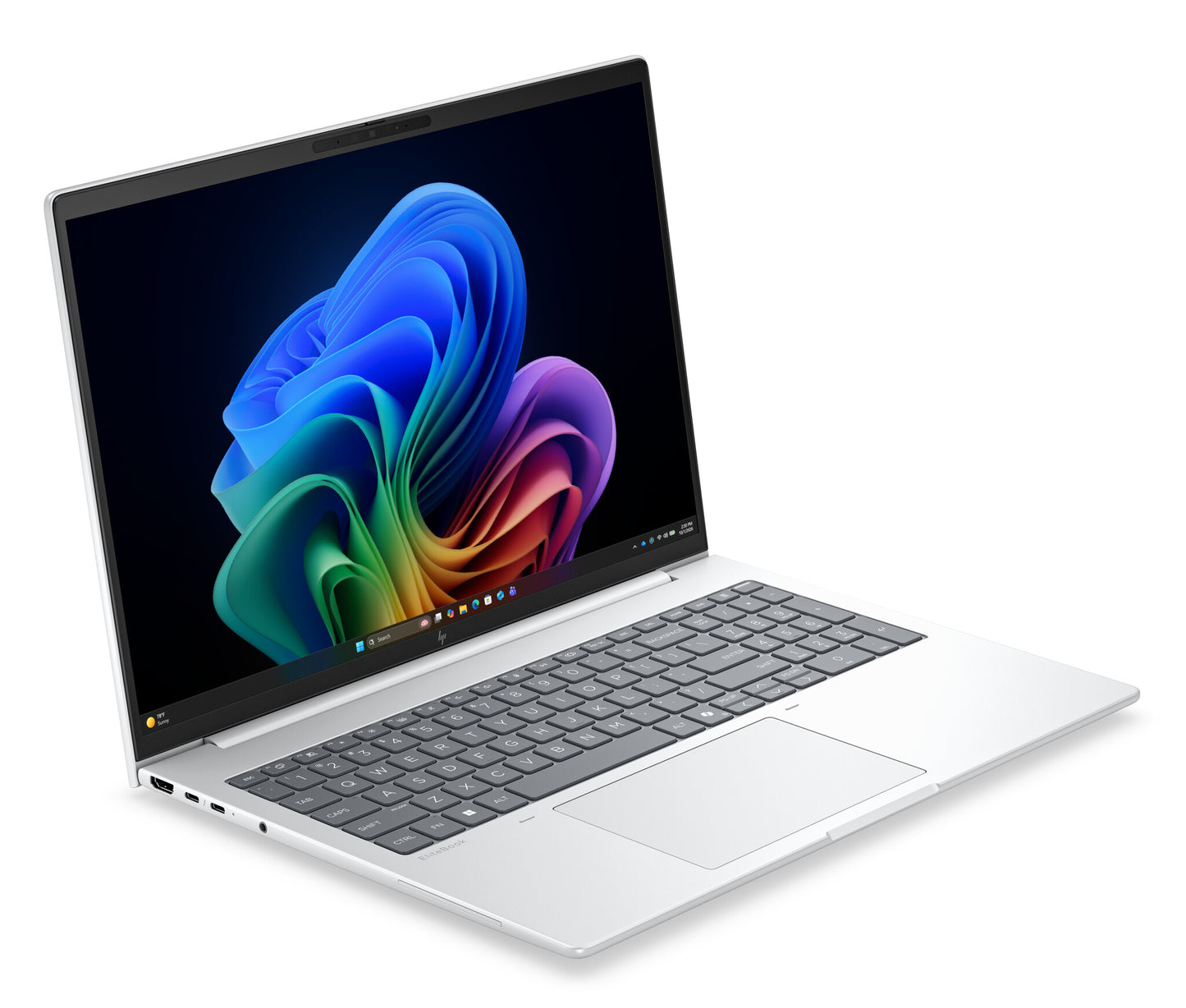 HP EliteBook 8 G2i 16 inch Notebook Next Gen AI PC Wolf Pro Security Edition Copilot+ PC Intel Core Ultra 7 355 Laptop 40.6 cm (16") WUXGA 32 GB LPDDR5x-SDRAM 512 GB SSD Wi-Fi 7 (802.11be) Windows 11 Pro Silver