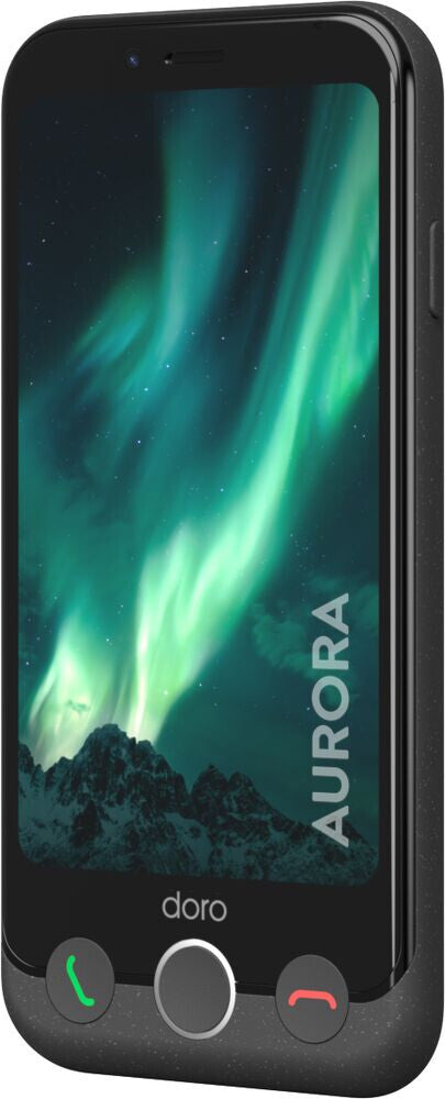 Doro Aurora A10 11.4 cm (4.5") Dual SIM Android 14 4G USB Type-C 4 GB 64 GB 3000 mAh Graphite