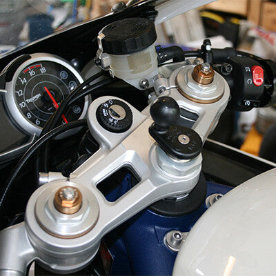 RAM Mounts Motorcycle Fork Stem Double Ball Mount