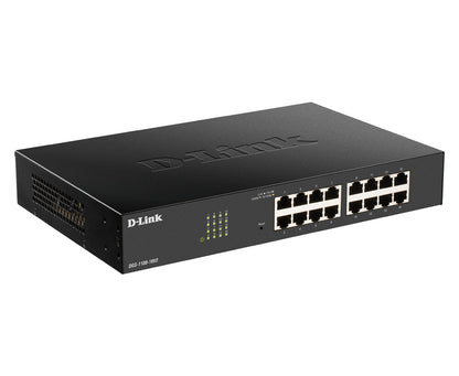 D-Link DGS-1100-24PV2 Managed L2 Gigabit Ethernet (10/100/1000) Power over Ethernet (PoE) Black