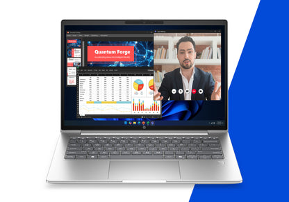 HP ProBook 4 G2i 14 AI PC Intel Core 7 350 Laptop 35.6 cm (14") WUXGA 16 GB DDR5-SDRAM 512 GB SSD Wi-Fi 6E (802.11ax) Windows 11 Pro Silver
