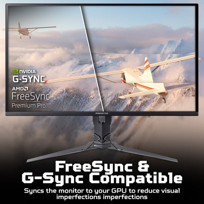 Acer X Predator X27X1 - 26.5", Ultra HD (3840x2160), QD-OLED, 240Hz, 0.03ms, HDR400 TrueBlack, FreeSync Premium Pro, Gaming Monitor