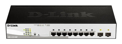 D-Link DGS-1210-08P Managed L2 Gigabit Ethernet (10/100/1000) Power over Ethernet (PoE) Black