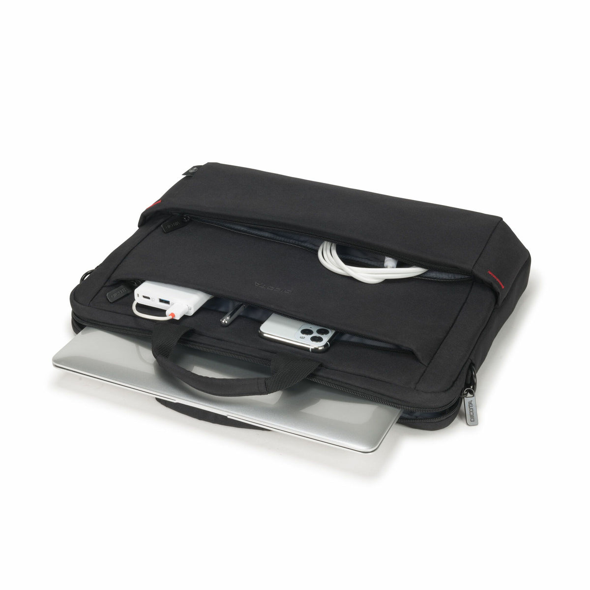 DICOTA Eco Slim Case Plus BASE 39.6 cm (15.6") Black