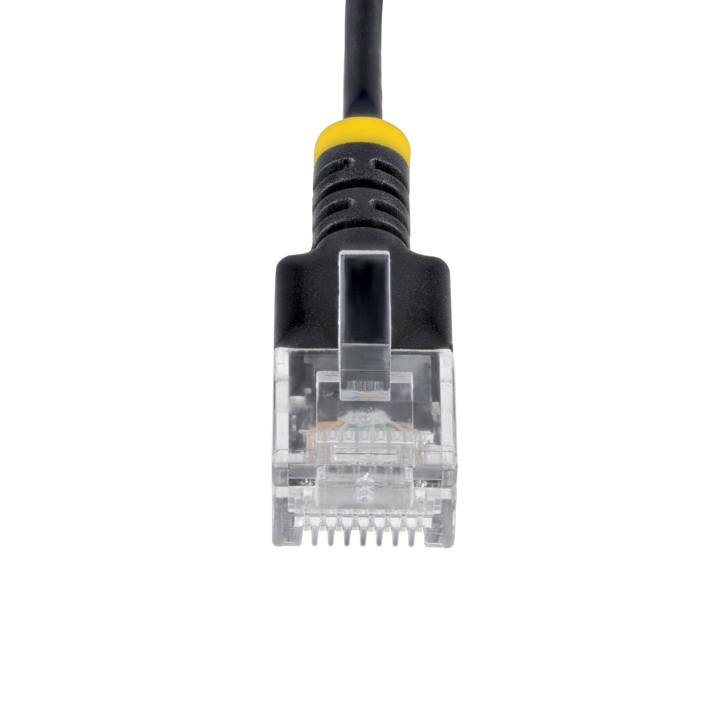 StarTech.com 4m Black Ultra Slim Cat6A Ethernet Cable, UTP, Pure Bare Copper Wire, 34AWG Slim RJ45 Network Patch Cord, Individually Tested