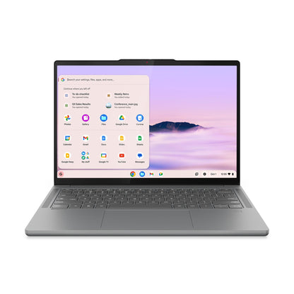 Lenovo Chrome 14M9610 Copilot+ PC MediaTek Kompanio Kompanio Ultra 910 Chromebook 35.6 cm (14") Touchscreen WUXGA 16 GB LPDDR5x-SDRAM 256 GB UFS Wi-Fi 7 (802.11be) ChromeOS English Grey