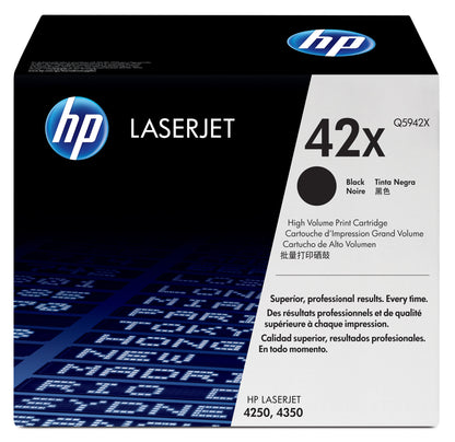 HP 42X High Yield Black Original LaserJet toner cartridge 1 pc(s)