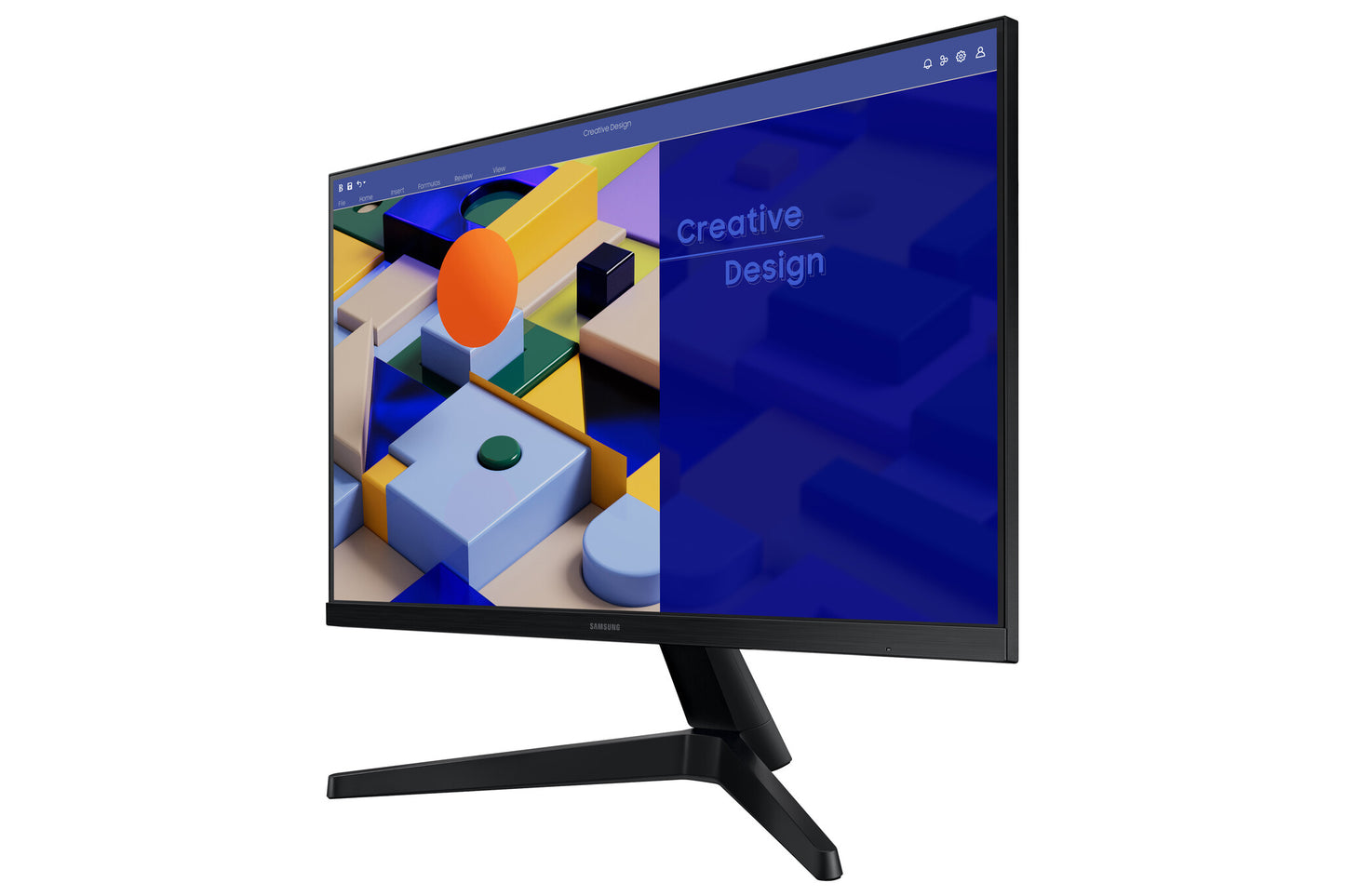 Samsung LS24C310EAUXXU computer monitor 61 cm (24") 1920 x 1080 pixels Full HD LED Black