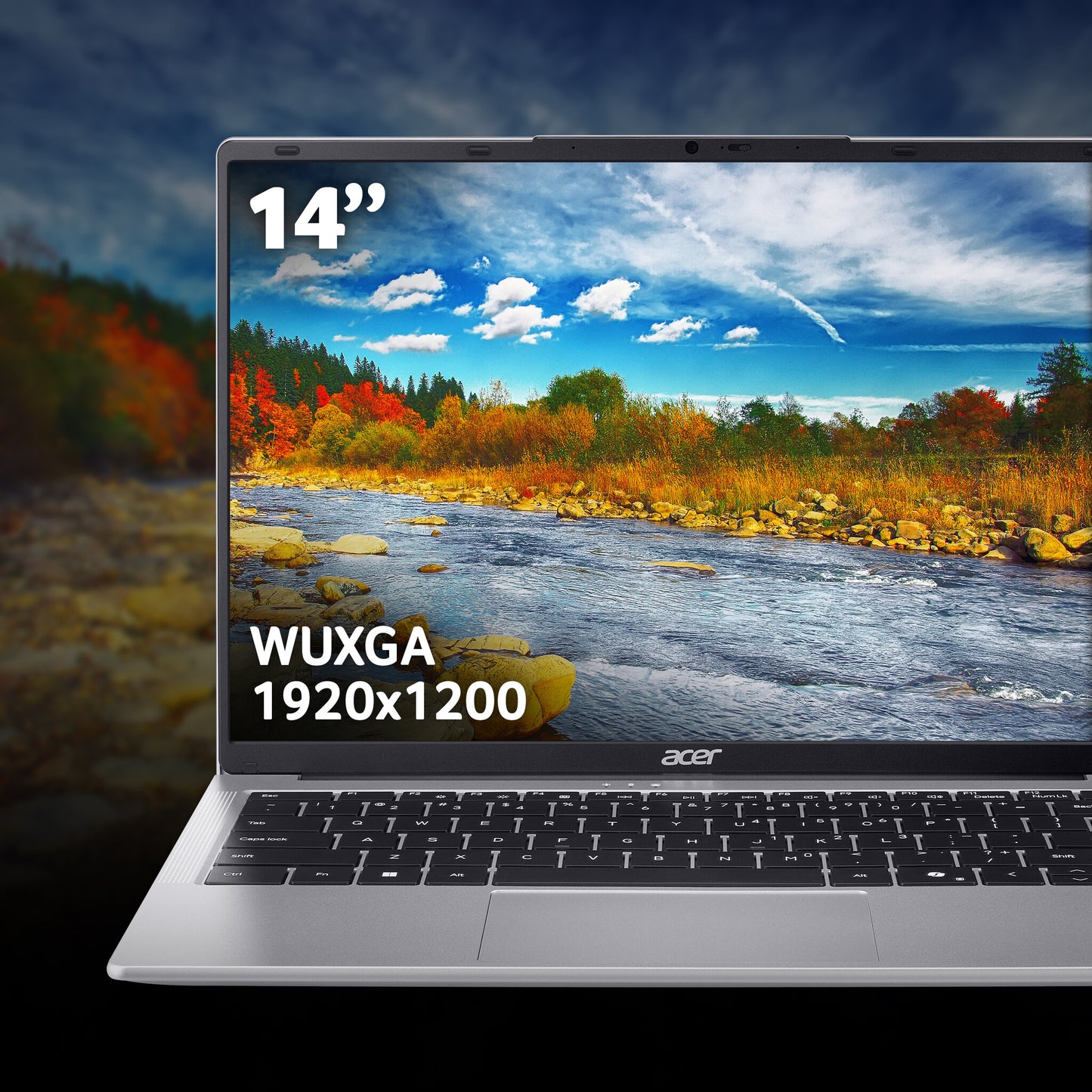 Acer Aspire Lite AL14-32P - 14" WUXGA, Intel Core 3 N355, 8GB, 256GB SSD, Windows 11 Notebook