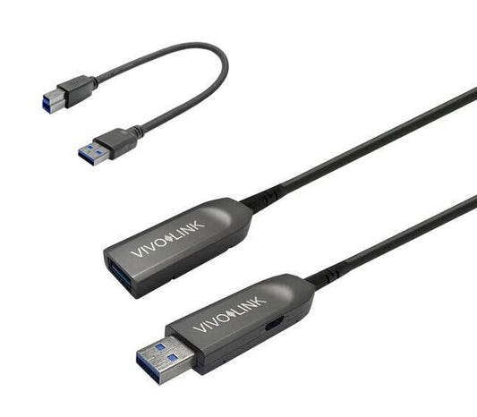 Vivolink PROUSB3AAF40 USB cable 40 m USB 3.2 Gen 1 (3.1 Gen 1) USB A Black