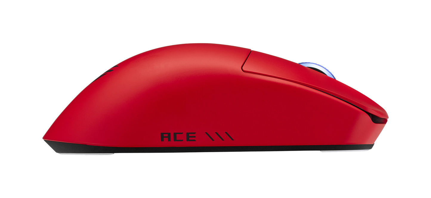 ASUS ROG Harpe II Ace RED mouse Gaming Right-hand RF Wireless + Bluetooth + USB Type-A Optical 42000 DPI