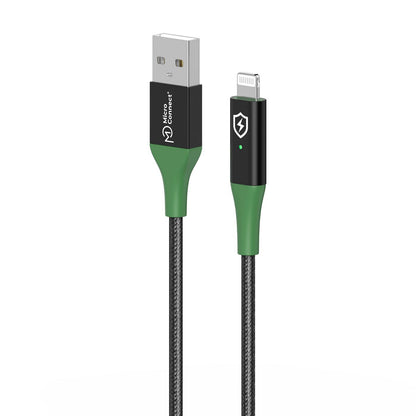Microconnect MC-SMART USB A-L USB cable USB 2.0 1 m Black