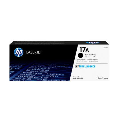 HP 17A Black Original LaserJet Toner Cartridge