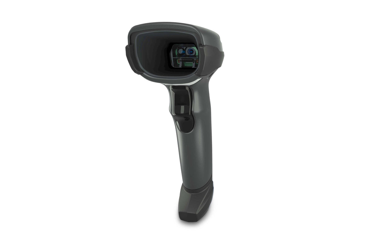 Zebra 1D/2D/OCR, 340 mA, IP52, Array Imager, Black, USB cable kit with Stand