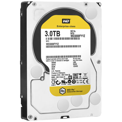 Western Digital RE 3TB internal hard drive 7200 RPM 64 MB 3.5" Serial ATA III