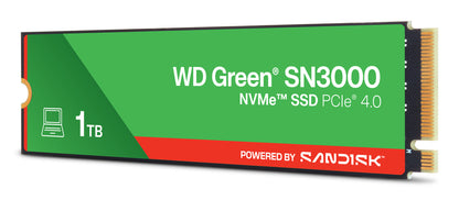 SanDisk Green WD ™ SN3000 NVMe™ SSD POWERED BY 1 TB