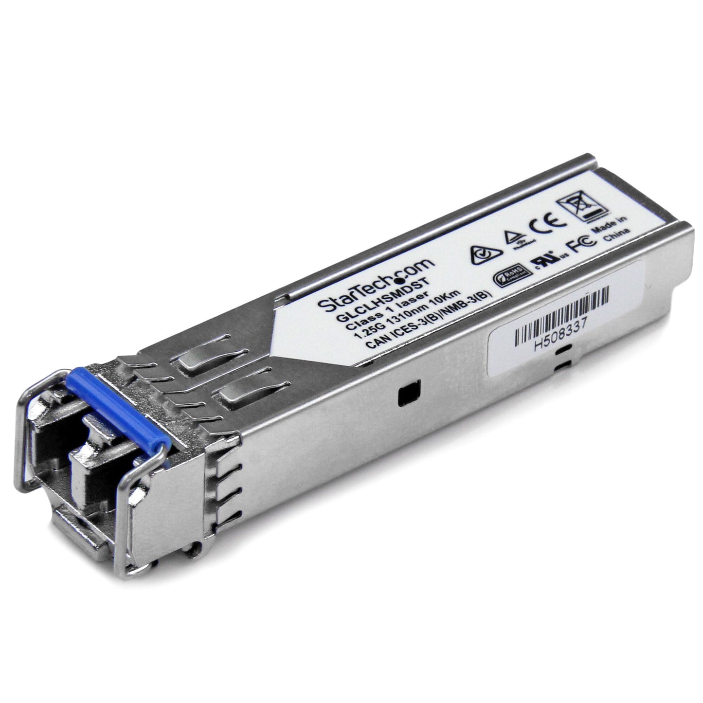 StarTech.com Cisco GLC-LH-SMD Compatible SFP Transceiver Module - 1000BASE-LX/LH - 10 Pack~Cisco GLC-LH-SMD Compatible SFP Module (10 Pack) - 1000BASE-LX/LH - 1GbE Single Mode Fiber SMF Optic Transceiver - 1GE Gigabit Ethernet SFP - LC 10km - 1310nm - DDM