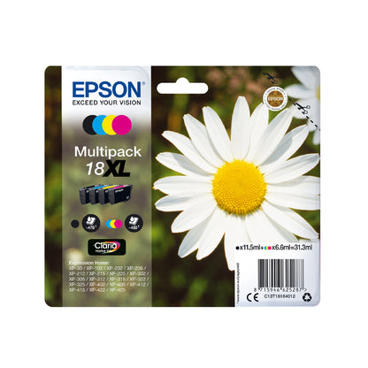 Epson Daisy 18XL Claria Home Single Cyan Ink