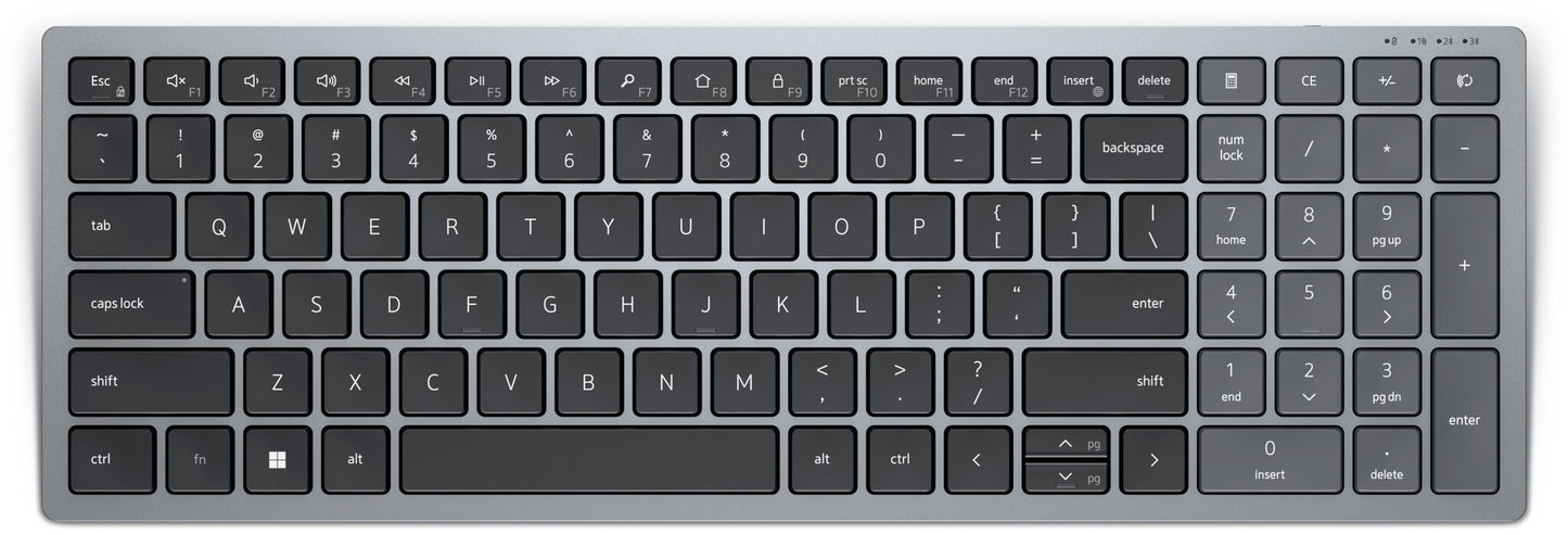 DELL Pro Plus Compact Keyboard - KB740 - Pan-Nordic (QWERTY)