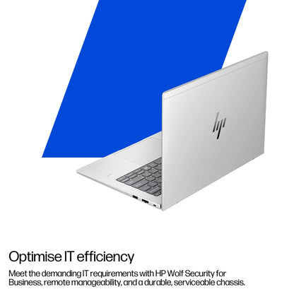 HP EliteBook 6 G1i AI Intel Core Ultra 7 255U Laptop 35.6 cm (14") WUXGA 16 GB DDR5-SDRAM 512 GB SSD Wi-Fi 7 (802.11be) Windows 11 Pro AI PC Silver