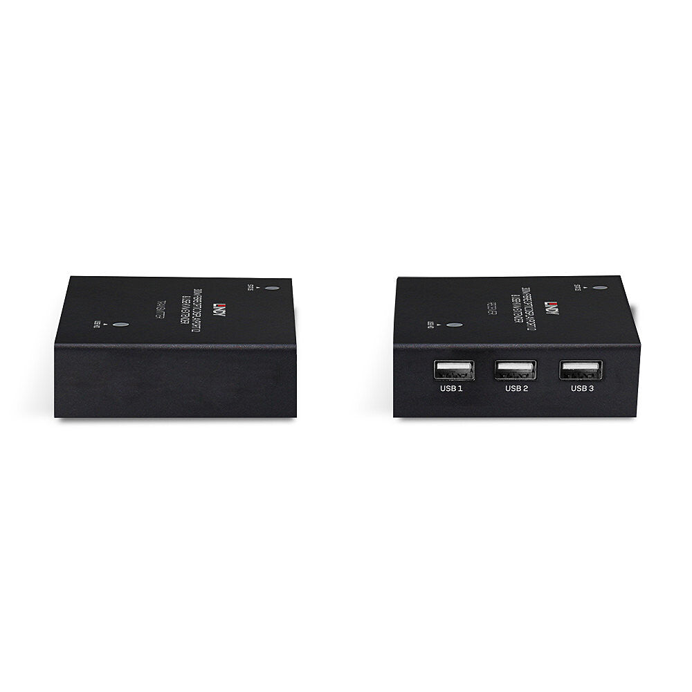 Lindy 300m Fibre Optic DisplayPort 1.2 and USB KVM Extender