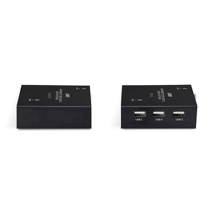 Lindy 300m Fibre Optic DisplayPort 1.2 and USB KVM Extender
