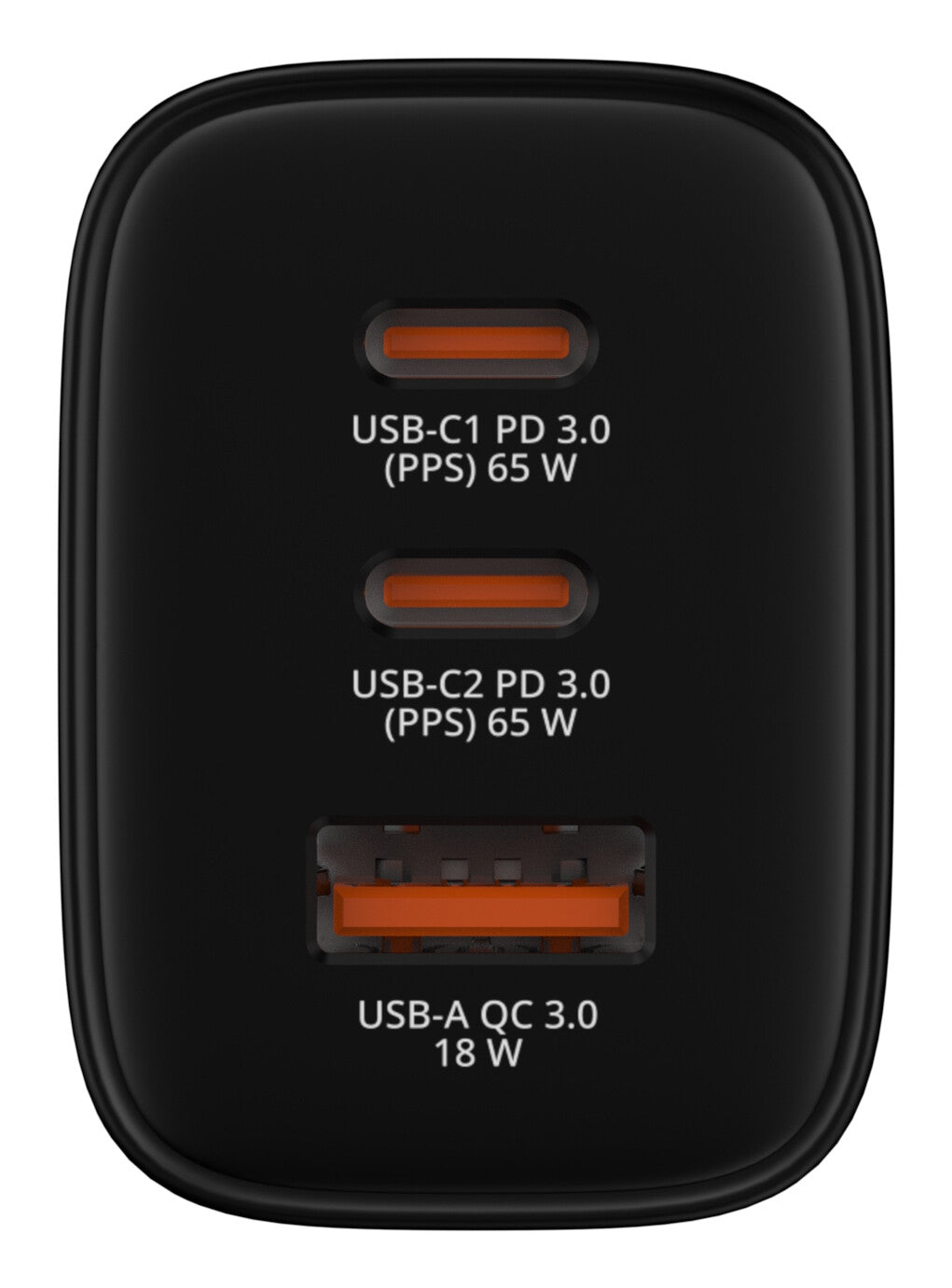 Verbatim Essentials GaN Charger 65W EU plug Black