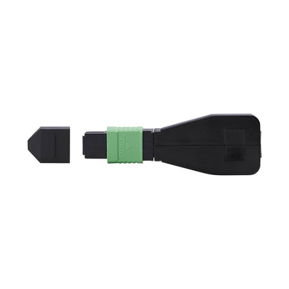 StarTech.com MPO Loopback Plug, Single Mode 9/125 MPO-8 Female Fiber Loopback Adapter, MPO/MTP-APC Connector Loopback Test Plug, MPO Female Loopback Tester
