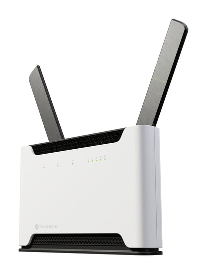 Mikrotik Chateau 5G R17 ax wireless router Gigabit Ethernet Dual-band (2.4 GHz / 5 GHz) Black, Grey
