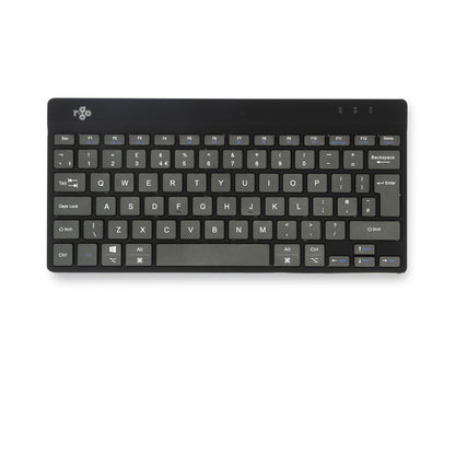 R-Go Tools Ergonomic keyboard R-Go Compact Break, compact keyboard with break software, QWERTY (UK), Bluetooth, black