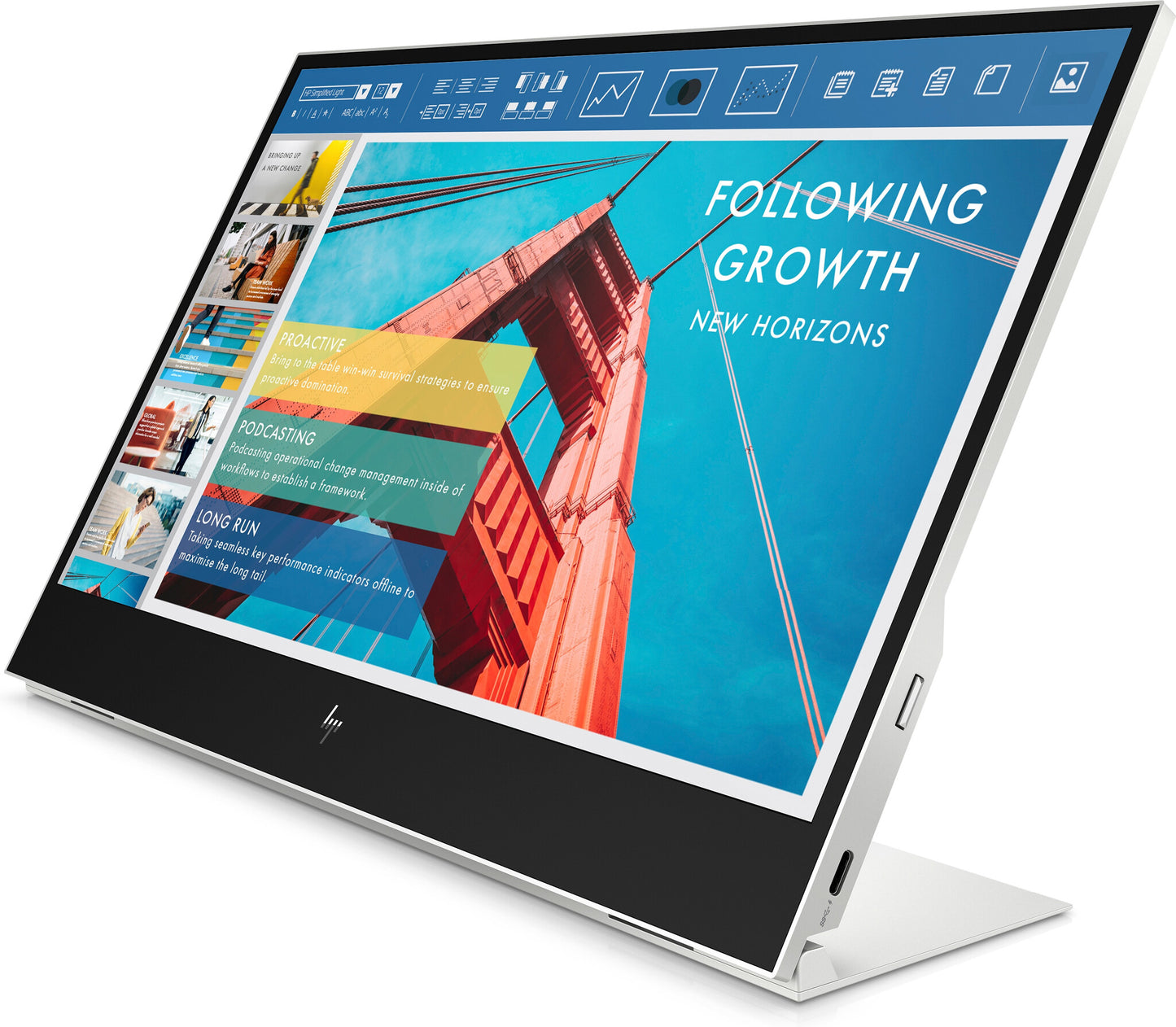 HP E-Series E14 G4 Portable Monitor