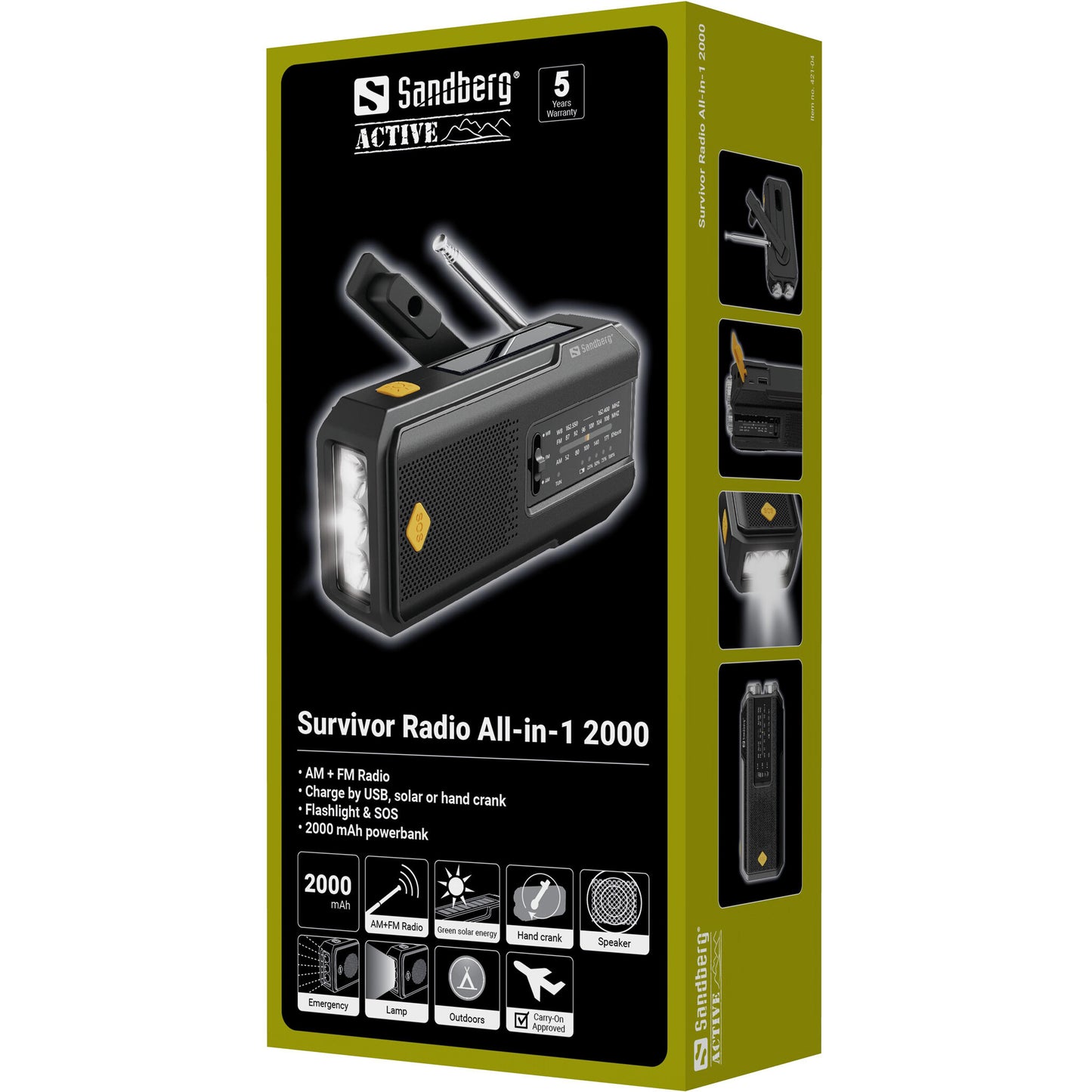Sandberg Survivor Radio All-in-1 2000