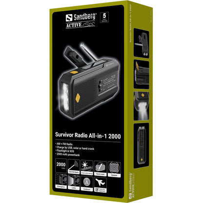 Sandberg Survivor Radio All-in-1 2000