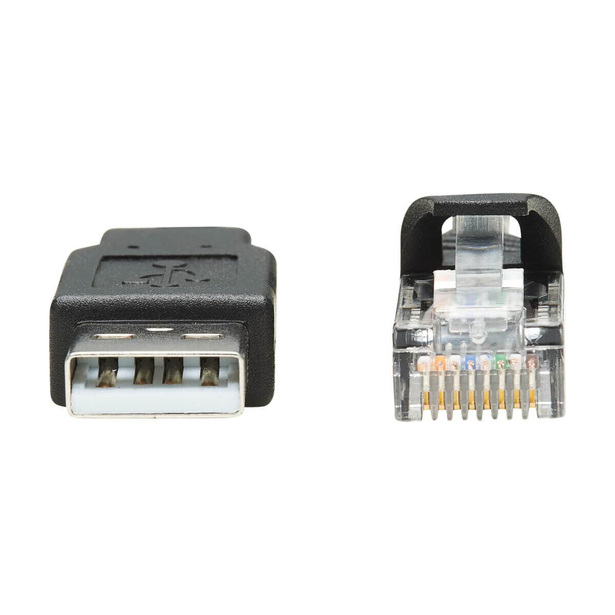Tripp Lite U009-006-RJ45-X USB-A to RJ45 Rollover Console Cable (M/M) - Cisco Compatible, 250 Kbps, 6 ft. (1.83 m), Black