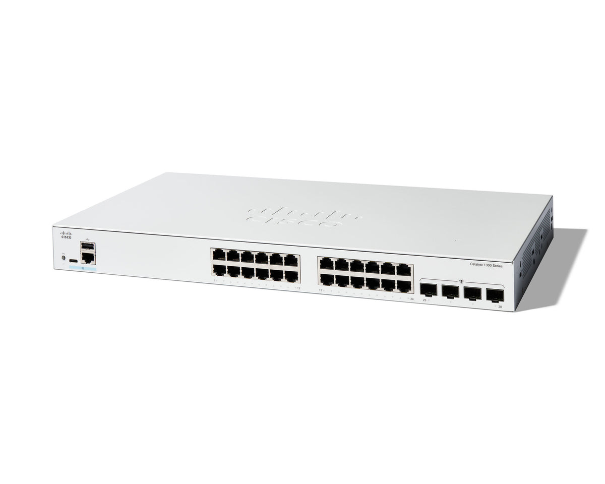 Cisco Catalyst 1300-24T-4G network switch, Managed, 24-port
