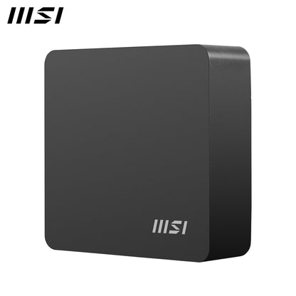 MSI Cubi NUC AI 1UMG Intel Core Ultra 5 125H , Barebone, NUC, SFF, Mini Computer, HTPC, (NO RAM, NO Storage, NO OS), Intel Graphics/DDR5/Dual ThunderBolt 4/Dual HDMI/Dual LAN/WiFi 6E/BT 5.3/VESA