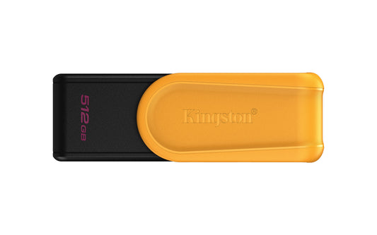 Kingston Technology DataTraveler 512GB Portable USB 3.2 Gen 1 Exodia S (Black/Yellow)