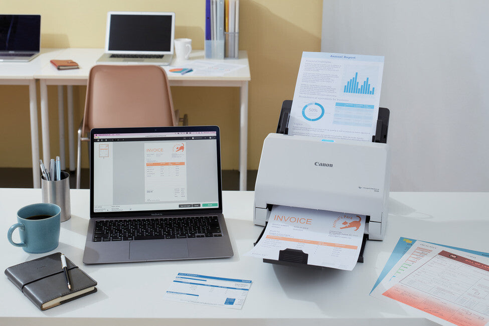 Canon imageFORMULA R30 Driverless Desktop Document Scanner