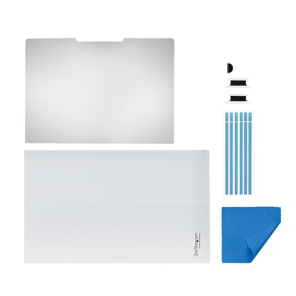 StarTech.com 14-inch 16:10 Flip-Over Privacy Screen with Touch, Anti-Glare Privacy Filter, Laptop Monitor Screen Protector with 51% Blue Light Reduction