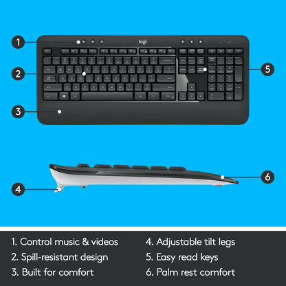 Logitech MK540 Advanced